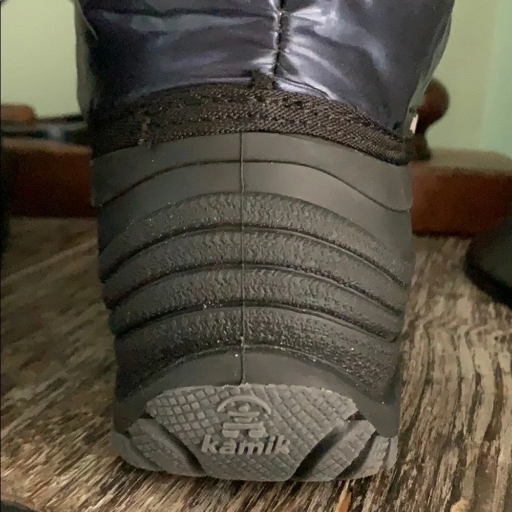 KAMIK Girls Snow Boots - Navy & Black